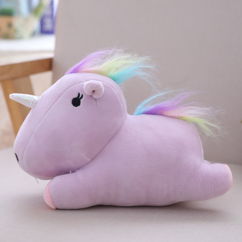 22 cm Soft Unicorn Plush Toy Fat Plush Unicorn Stuffed Animal Unicorn Plush Toys Brand For Children Wholesale Drop Shipping