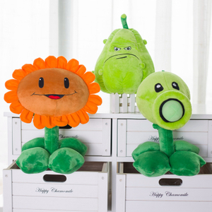 30 cm Elegant Plants vs Zombies Plush Toys Stuffed Soft Toys Doll Baby Toy for Kids Gifts Party Toy