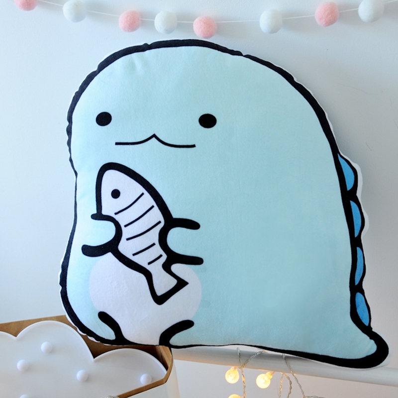 San-x Soft Toy Pillow Corner Bio Handheld Biological Soft Stuffed Plush Animal Toy Cartoon Cushion For Fans