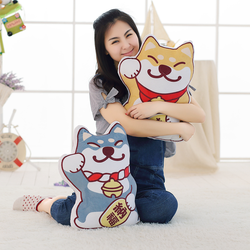 Adorable Cute Soft Shiba Inu Cushion Dog Plush Toy Marutaro Dog Doll Animal Toy Dog Toys For Children Birthday Gift