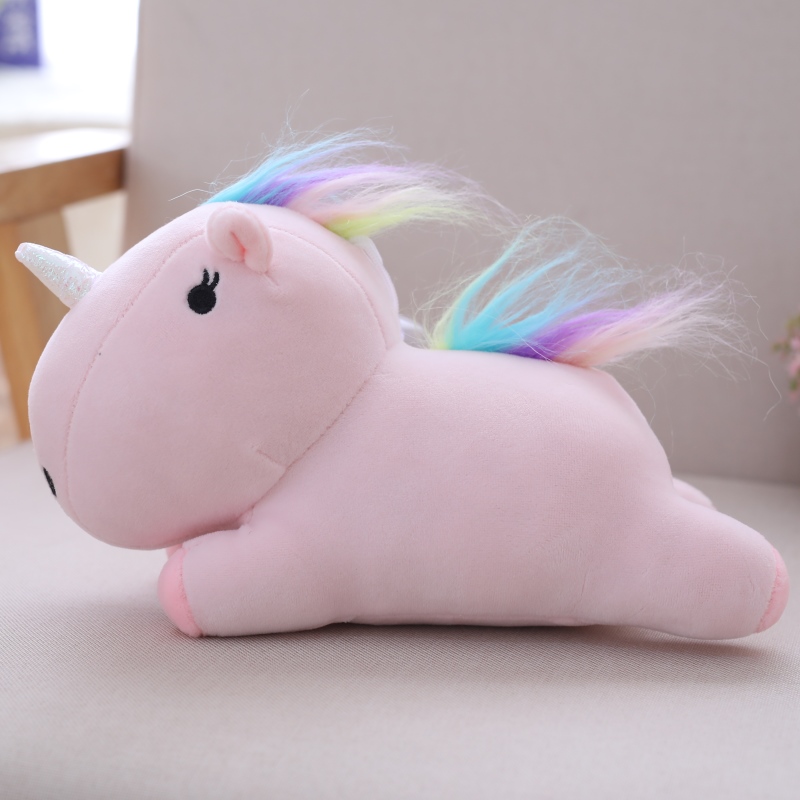 22 cm Soft Unicorn Plush Toy Fat Plush Unicorn Stuffed Animal Unicorn Plush Toys Brand For Children Wholesale Drop Shipping