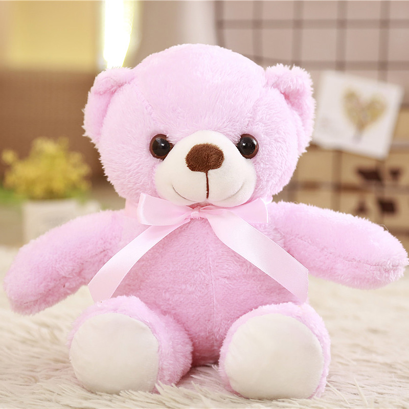 Wholesale 5 Pieces A Lot 30/35 cm Soft Plush Bears Plush Toy Stuffed Animal Teddy bear Bed Toy For Children's Gift