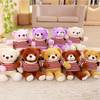 Wholesale 5 Pieces A Lot 30/35 cm Soft Plush Sweater Bears Plush Toy Stuffed Animal Teddy bear Bed Toy For Children's Gift