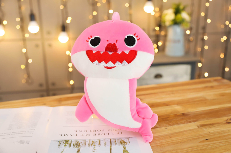 Singing Soft Plush Baby Shark Toy for Children