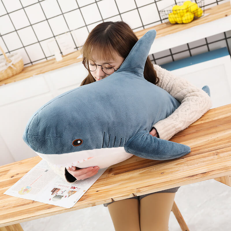 Soft Stuffed Toy Shark Cute Sleeping Pillow Toys
