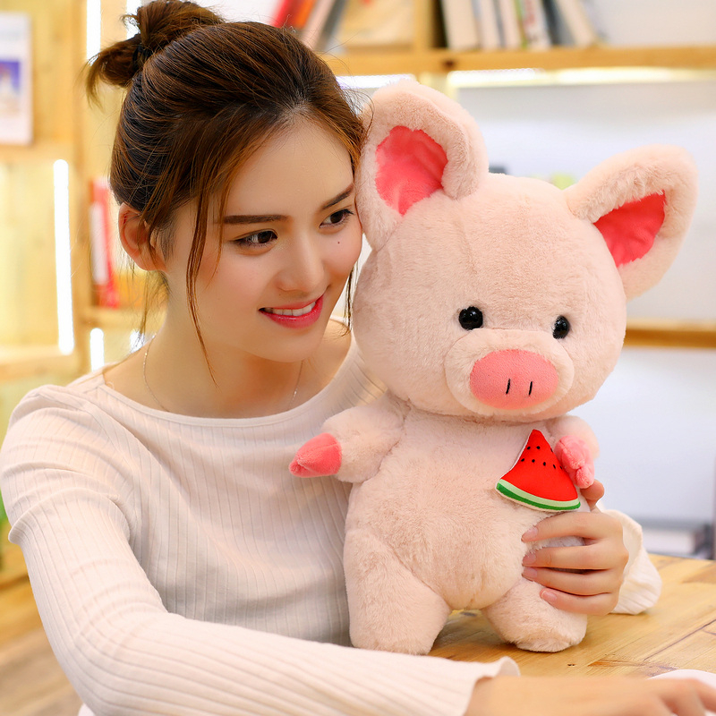 35/45 cm Soft Pink Pig Adorable Plush Toy Soft Stuffed Cute Animal Pig Lovely Dolls for Kids Appease Toy Baby's Room Decoration