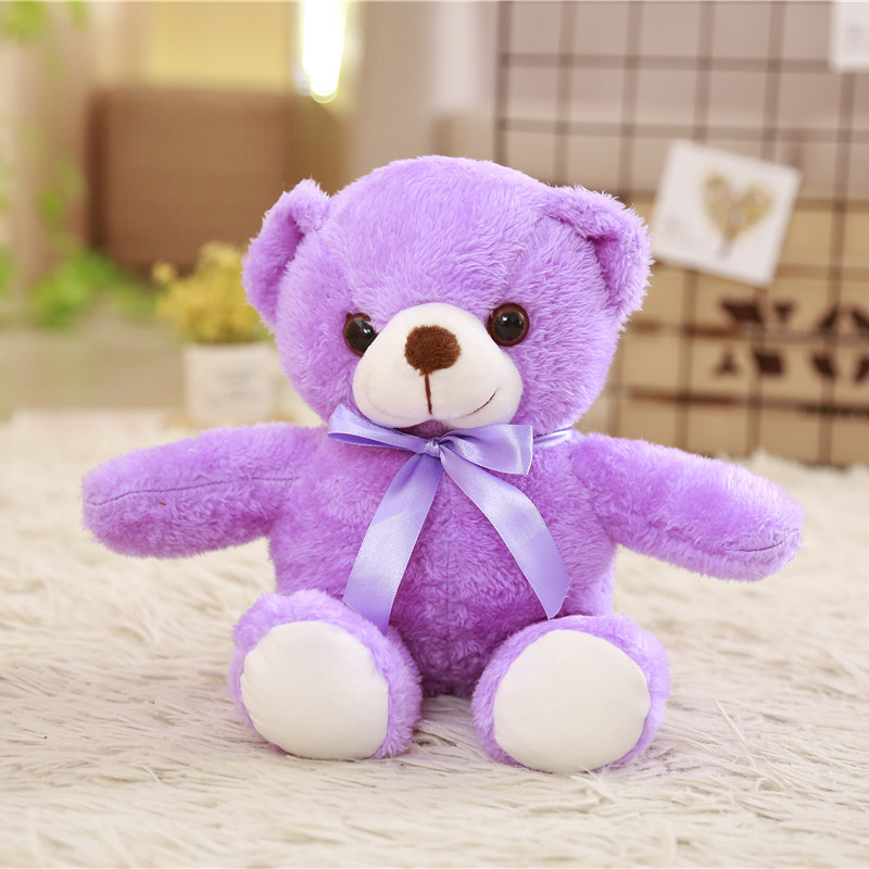 Wholesale 5 Pieces A Lot 30/35 cm Soft Plush Bears Plush Toy Stuffed Animal Teddy bear Bed Toy For Children's Gift