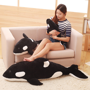Giant Soft Simulation Killer Whale Plush Toy Soft Stuffed Ocean Animal Killer Whale Toys Birthday Gifts Plush Toy For Children