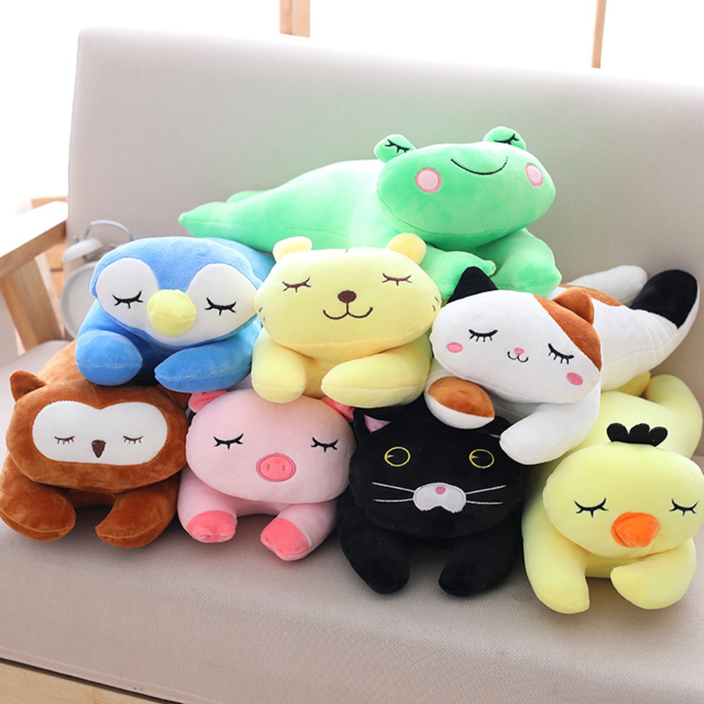 45 cm Plush Animal Pillow Toy Super Soft Exquisite Stuffed Animal Toy Cushion For Children Toy Wholesale Drop Shipping Available