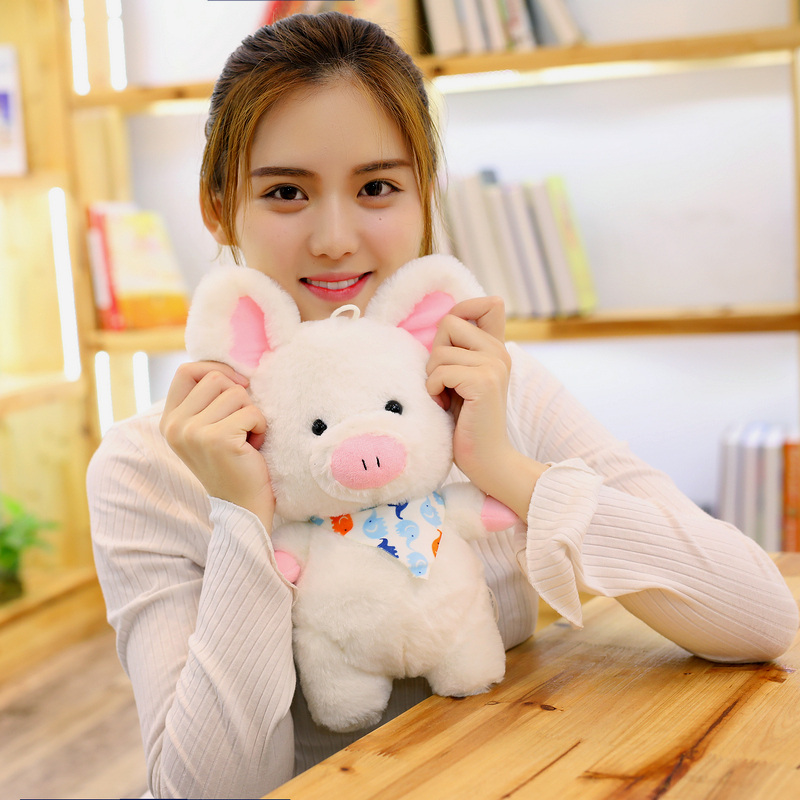 35/45 cm Soft Pink Pig Adorable Plush Toy Soft Stuffed Cute Animal Pig Lovely Dolls for Kids Appease Toy Baby's Room Decoration